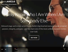 Tablet Screenshot of dannyaiello.com